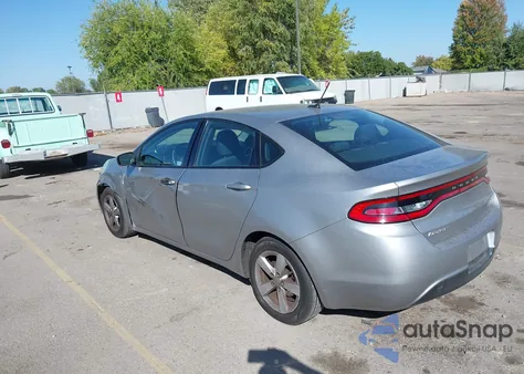 2015 Dodge Dart Sxt из США, поврежденный, VIN 1C3CDFBB9FD420977